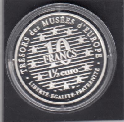 Beschrijving: 10 Francs (1,5 Euro)  KLIMT